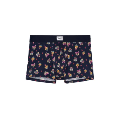 Afbeelding van HOM Boxerbriefs, Heren, Maat: Small, Navy print