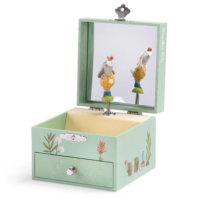 Afbeelding van Moulin roty sieradendoosje met muziek trois petits lapins