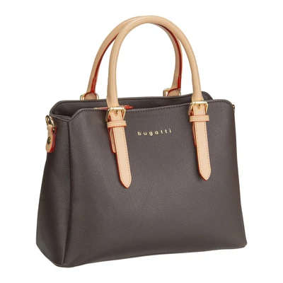 Afbeelding van bugatti Handtas &#039;Ella&#039; nude / chocoladebruin goud