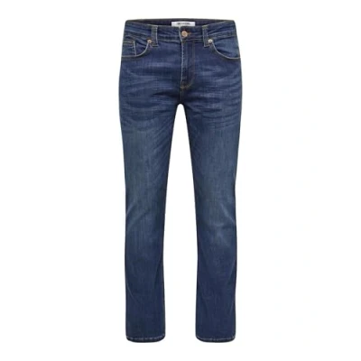Afbeelding van ONLY &amp; SONS Onsweft Reg Mb 5076 PIM DNM Noos, blauw (medium blue denim), 38W / 34L