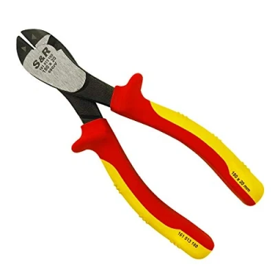 Afbeelding van S&amp;R VDE kracht zijsnijders 180mm 1000V getest, gemaakt van 60CrV staal, HRC 58 65, gefosfateerd