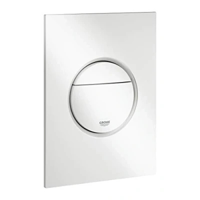 Afbeelding van Grohe Nova Cosmopolitan bedieningsplaat 2 knops verticaal Wit