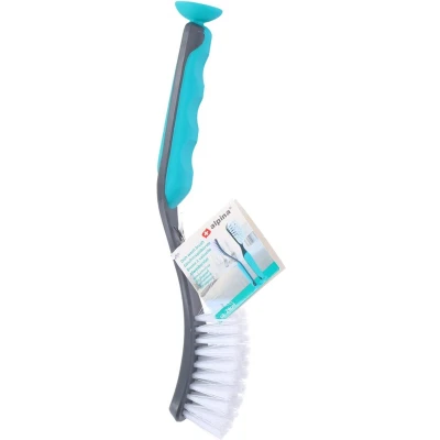 Afbeelding van Stevige Afwasborstel met zuignap 28 cm