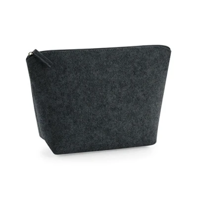 Afbeelding van BagBase BG724 accessoireetui van vilt, maat S, Charcoal Melange, S