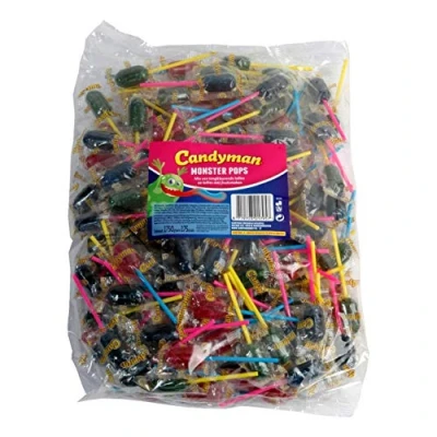 Afbeelding van Candyman Monster Pop 175stuks