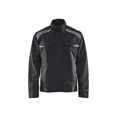 Afbeelding van Blaklader Industriejack. Ongevoerd 4054 1210 Zwart/Grijs