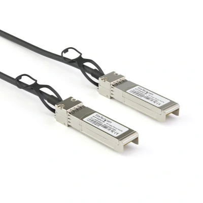 Afbeelding van StarTech.com DACSFP10G2M Glasvezel kabel 2 m SFP+ Zwart