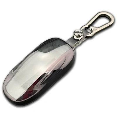Afbeelding van TANDRIVE Sleutelhanger Cover Houder Voor Tesla Model X (S Y 3), Zwart