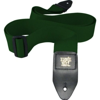 Afbeelding van Ernie Ball Forest Green Polypro Guitar Strap