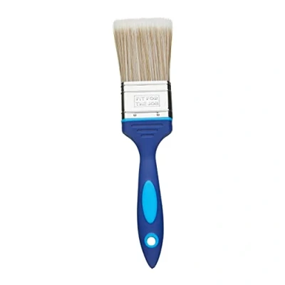 Afbeelding van Fit For The Job No Bristle Loss DIY verfkwast 50 mm voor een soepele afwerking van emulsie , glans en matverf op muren, plafonds, meubels, hout metaal
