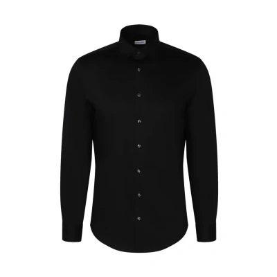 Afbeelding van Seidensticker Xslim Zakelijk overhemd, Heren, Maat: 37, Black