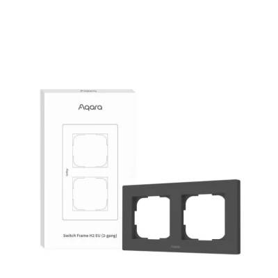 Afbeelding van Aqara Switch Frame H2 EU 2 gang (Grey)