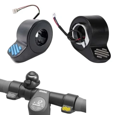 Afbeelding van MotuTech Remgashendel Controller voor Segway Ninebot ES1 ES2 ES3 ES4 ES5 Scooter versnelling gashendel reserveonderdelen duimgaspedaal (rem+gaspedaal)