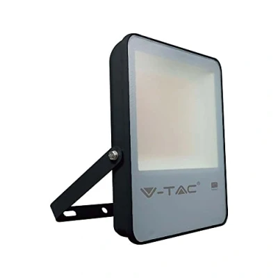 Afbeelding van V TAC VT 32 Zwarte LED Schijnwerper 137lm/w Samsung IP65 30W 4100 Lumen 6500K 5 Jaar