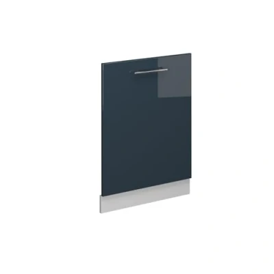 Afbeelding van Vicco Fame LineVoorpaneel vaatwasser 60 cm zonder werkblad Donkerblauw hoogglans