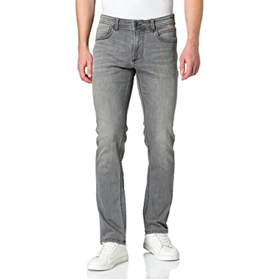 Afbeelding van camel active Houston Straight leg jeans, Heren, Maat: 30x34, Grey