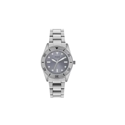 Afbeelding van Lucardi dames Regal Horloge met stalen band Staal Zilverkleurig 30 mm