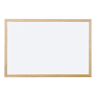 Afbeelding van Q Connect Melamine schilderij houten lijst 40 x 30 cm zwart KF03569