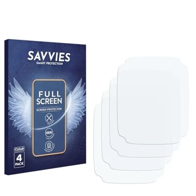 Afbeelding van Savvies Screenprotector voor Yuede Smartwatch 1.93&quot; Folie Beschermfolie transparant volledig dekking (4 Stuks)
