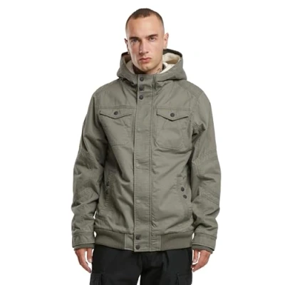 Afbeelding van Brandit Meadow Jacket Men, kleur: olijf, maat: 4XL, olijfgroen, 4XL