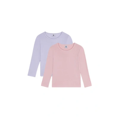 Afbeelding van Petit Bateau 2 PACK Hemd multicoloured voor kinderen, Maat: 128, Multi/coloured