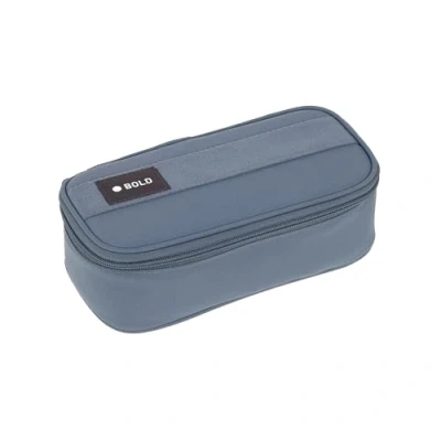 Afbeelding van BOLD LÄSSIG Etui School/School Spacy Pencil Case Bold, Blauw, Pennenetui