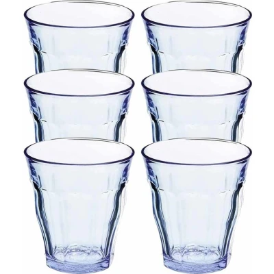 Afbeelding van Duralex Drinkglazen 6 stuks blauw 310 cm glas