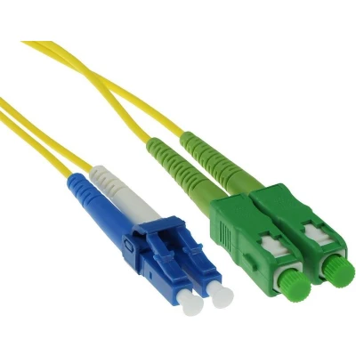 Afbeelding van ACT RL8803 Glasvezel Patchkabel Duplex LSZH Singlemode SC/ACP LC/UPC 9/125µm OS2 3 meter