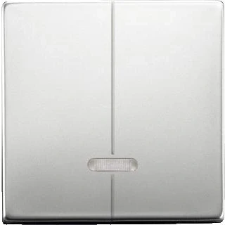 Afbeelding van ABB Busch Jaeger 6545 866 Tipbediening voor seriedimmer Pure stainless steel