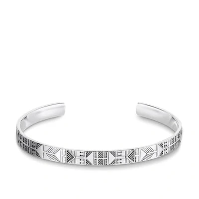 Afbeelding van Thomas SABO Ethnic Armband silvercoloured, Heren, Maat: One Size, Silver coloured