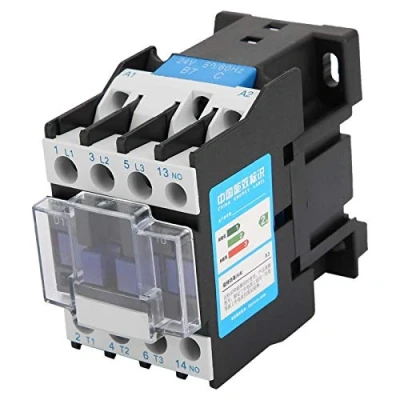 Afbeelding van 24V AC contactor 18A Railgemonteerde industriële elektrische CJX2 1810