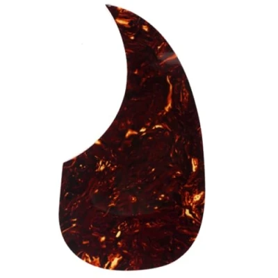 Afbeelding van Musiclily Oversize Teardrop Zelfklevende Slagplaat voor Martin D28 stijl Akoestische Gitaar, Tortoise Shell