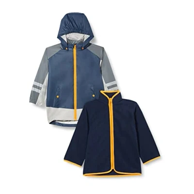 Afbeelding van Playshoes Kinder Regenjacke 3 in 1 Marine 128
