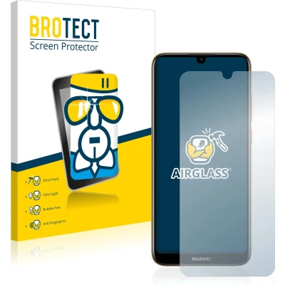 Afbeelding van BROTECT Screenprotector voor Huawei Y6 2019 / Pro Folie Beschermfolie Beschermglas transparant
