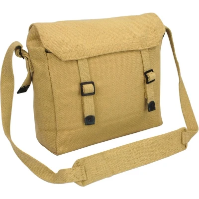 Afbeelding van Highlander Haversack canvas schoudertas beige