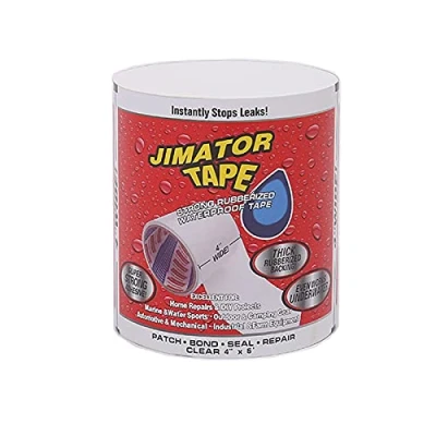 Afbeelding van Reparatie Tape Onderwater Sealing voor Pool Tuin Pijp Lek Waterdichte Lijm Aid Quick Stop Lekken (Duidelijk)