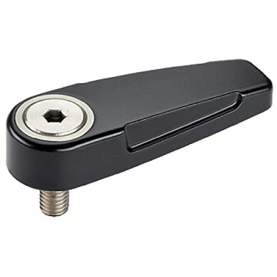 Afbeelding van HALDER 24100.0152 draaigreep, zwart, d1=M8