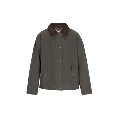 Afbeelding van Dreimaster Jas, Dames, Maat: 42, Dark olive