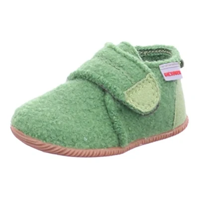 Afbeelding van Giesswein Oberstaufen Pantoffels voor kinderen, Maat: 20, Light green Leer en textiel