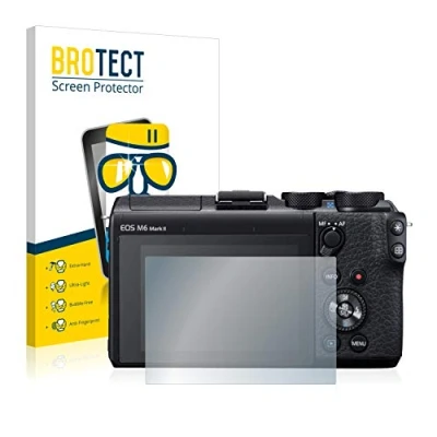 Afbeelding van BROTECT Glas Screen Protector voor Canon EOS M6 Mark II Schermbeschermer [9H Hardheid, Beschermglas Folie niet Gehard Glas]