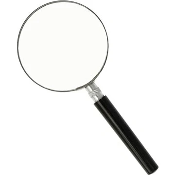 Afbeelding van Handloep vergroot 3x zwart/zilver