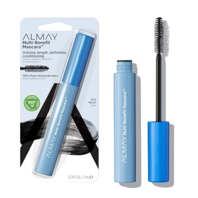 Afbeelding van Almay One Coat Multi Benefit Mascara, Zwart, 0,24 Fluid Ounce