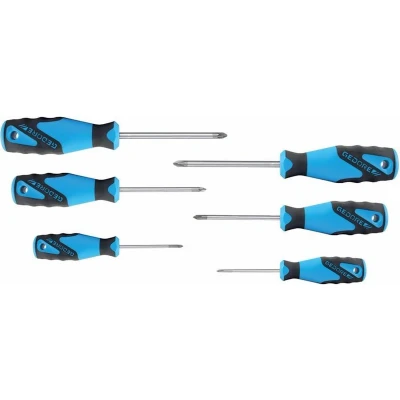 Afbeelding van Gedore 3 C schroevendraaierset 6 delig 2160 PHZ 06