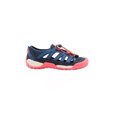 Afbeelding van Jack Wolfskin Levente Unisex Outdoorsandalen voor kinderen, Maat: 32, Night blue Leer en textiel
