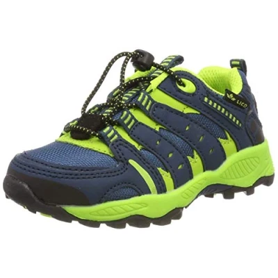 Afbeelding van LICO Fremont Trekking en wandelschoenen uniseks kind , Petrol / limoen, 32 EU