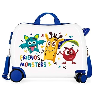 Afbeelding van Koffer met harde schaal, Vrienden, 50 cm, kinderkoffer