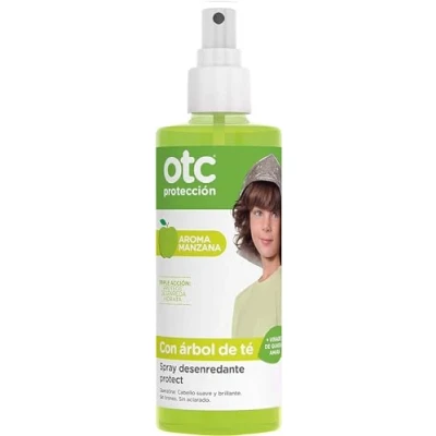 Afbeelding van OTC Antipiojos Protect Ontwarrende spray, appelgeur, beschermt, ontwart en hydrateert, voor dagelijks gebruik, vanaf 1 jaar, verpakking van 250 ml