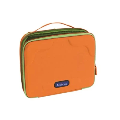 Afbeelding van Lexibook, tablet beschermende draagtas voor kinderen, transportkoffer oranje/groen, MFA50 02