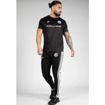 Afbeelding van Gorilla Wear Stratford Trainingsbroek, Heren, Maat: Small, Black