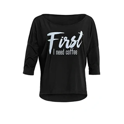 Afbeelding van Winshape 3/4 Ultra Light MCS001 Longsleeve, Dames, Maat: 3XL, Black/glitter/white